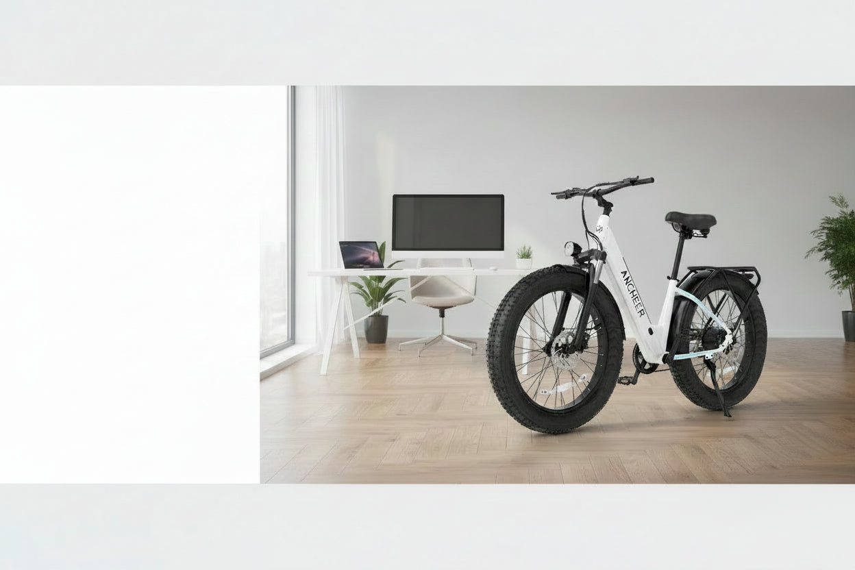 Electric Bike for Adults, 750W Ebike, 28MPH 60Miles Electric Mountain Bike, 26" Fat Tire Electric Bicycle with 48V 15AH Battery, Rear Rack, Lockable Suspension Fork,7 Speed, UL2849