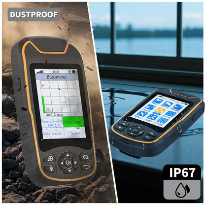 High Precision COORDINATE COLLECTION SATELLITE MAP GPS COMPASS SATELLITE POSIT Handheld GPS for Camping & Hiking & Exploration