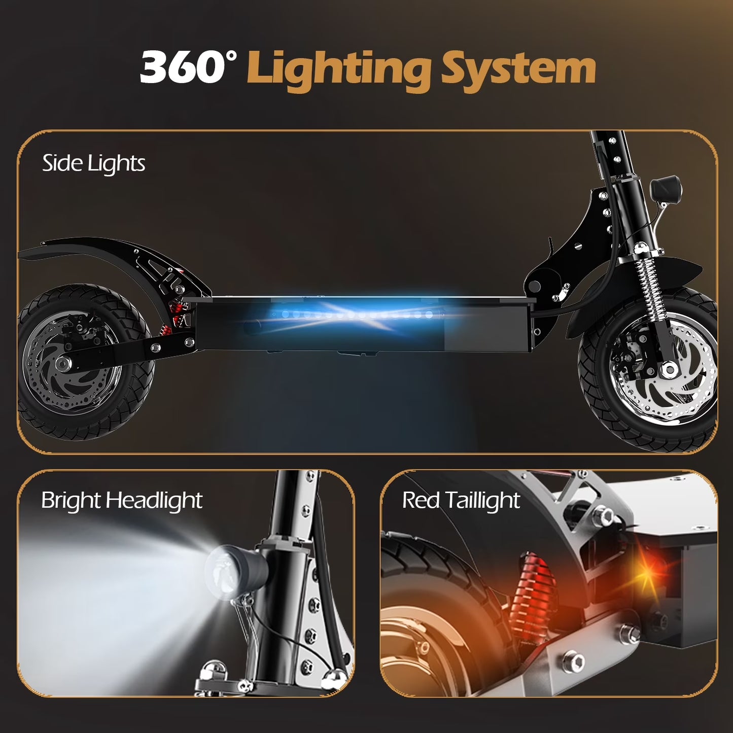 X750 Electric Scooter, 40 Mph Max Speed & 50 Miles Long Range, Foldable E Scooter for Adults, UL2272 Certified