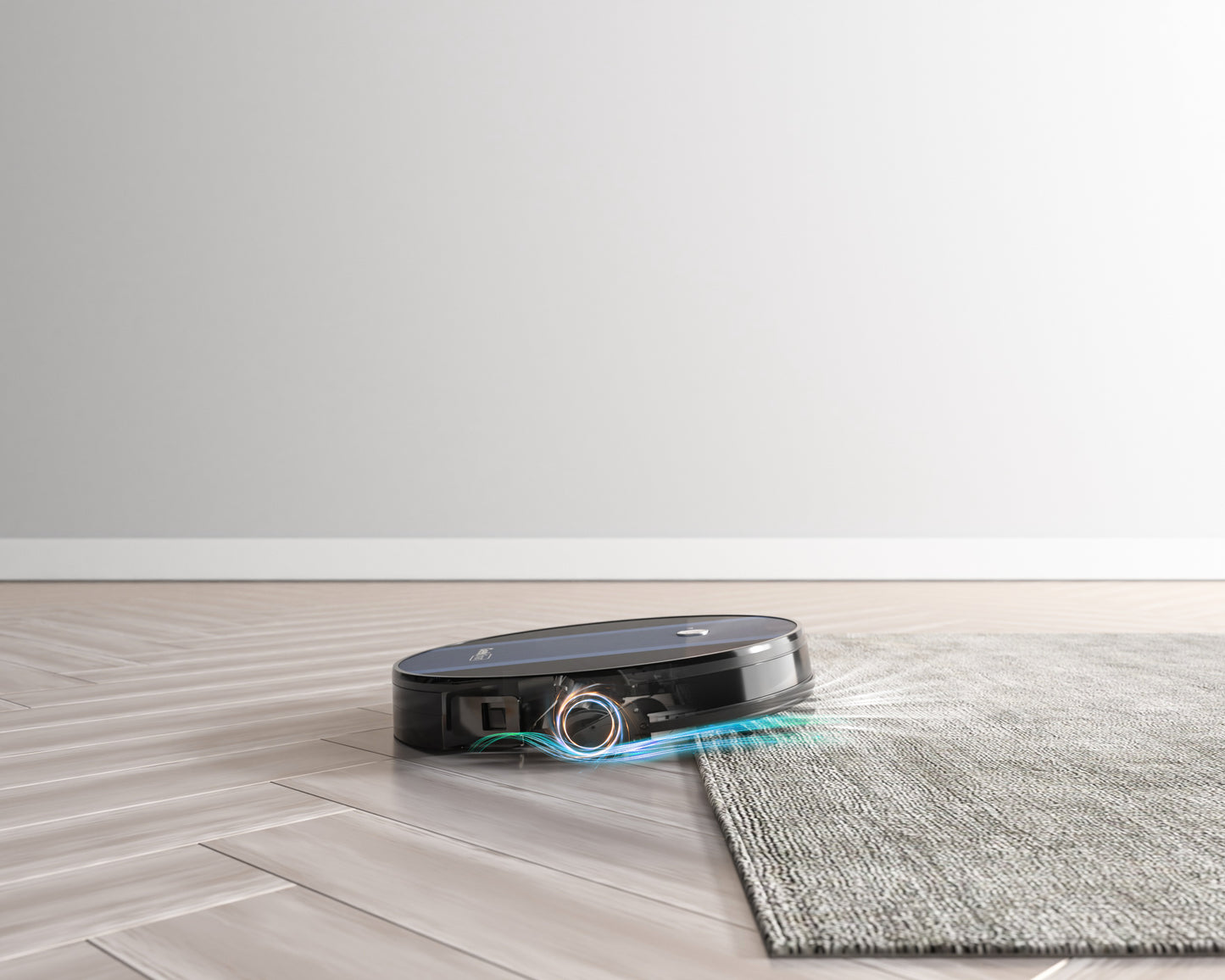 Geek Smart Robot Vacuum Cleaner G6 Plus, Ultra-Thin, 1800Pa Strong Suction, Automatic Self-Charging, Wi-Fi Connectivity, App Control, Custom Cleaning, Great for Hard Floors to Carpets.Ban on Amazon