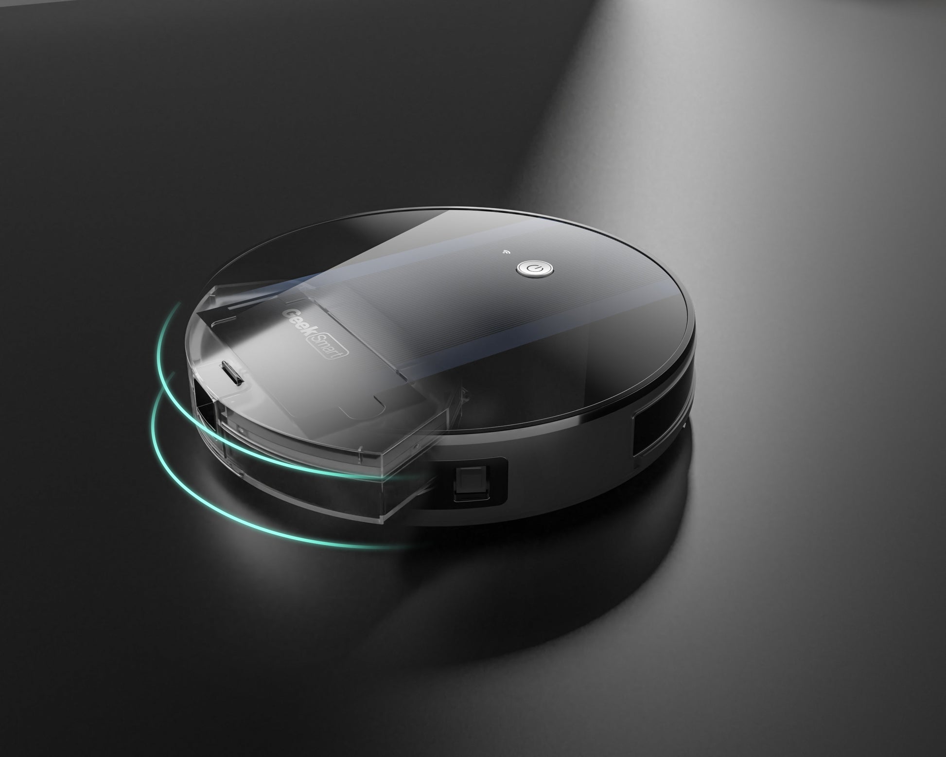 Geek Smart Robot Vacuum Cleaner G6 Plus, Ultra-Thin, 1800Pa Strong Suction, Automatic Self-Charging, Wi-Fi Connectivity, App Control, Custom Cleaning, Great for Hard Floors to Carpets.Ban on Amazon