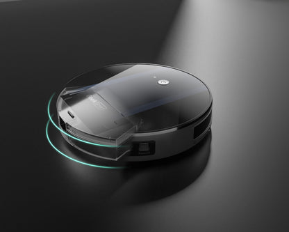 Geek Smart Robot Vacuum Cleaner G6 Plus, Ultra-Thin, 1800Pa Strong Suction, Automatic Self-Charging, Wi-Fi Connectivity, App Control, Custom Cleaning, Great for Hard Floors to Carpets.Ban on Amazon
