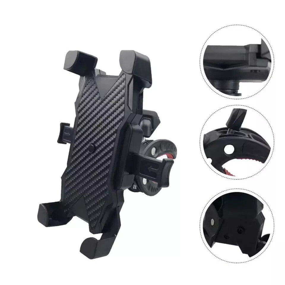 Bicycle Motorcycle MTB Bike Handlebar Silicone Mount Holder for Cell Phone GPS