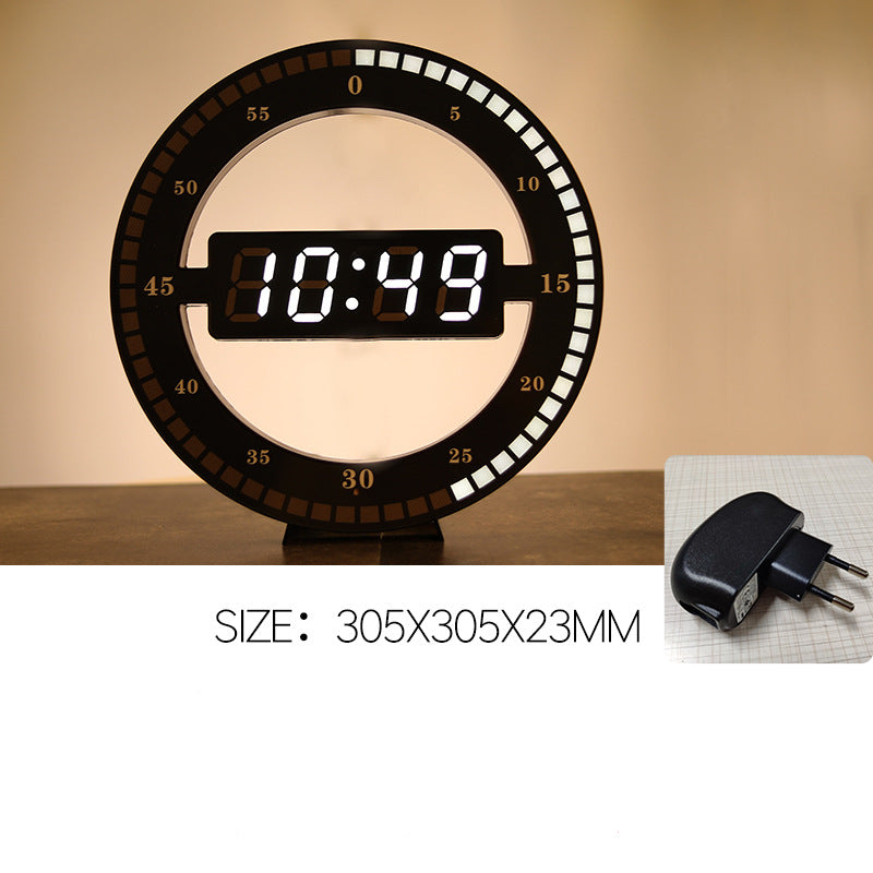 Amazon Popular Digital LED Wall round Electronic Clock