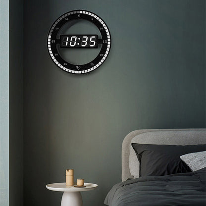 Amazon Popular Digital LED Wall round Electronic Clock