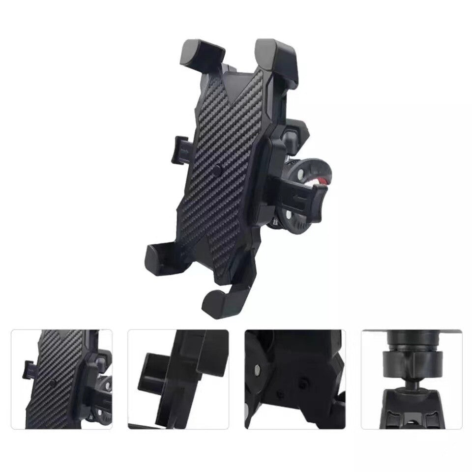 Bicycle Motorcycle MTB Bike Handlebar Silicone Mount Holder for Cell Phone GPS
