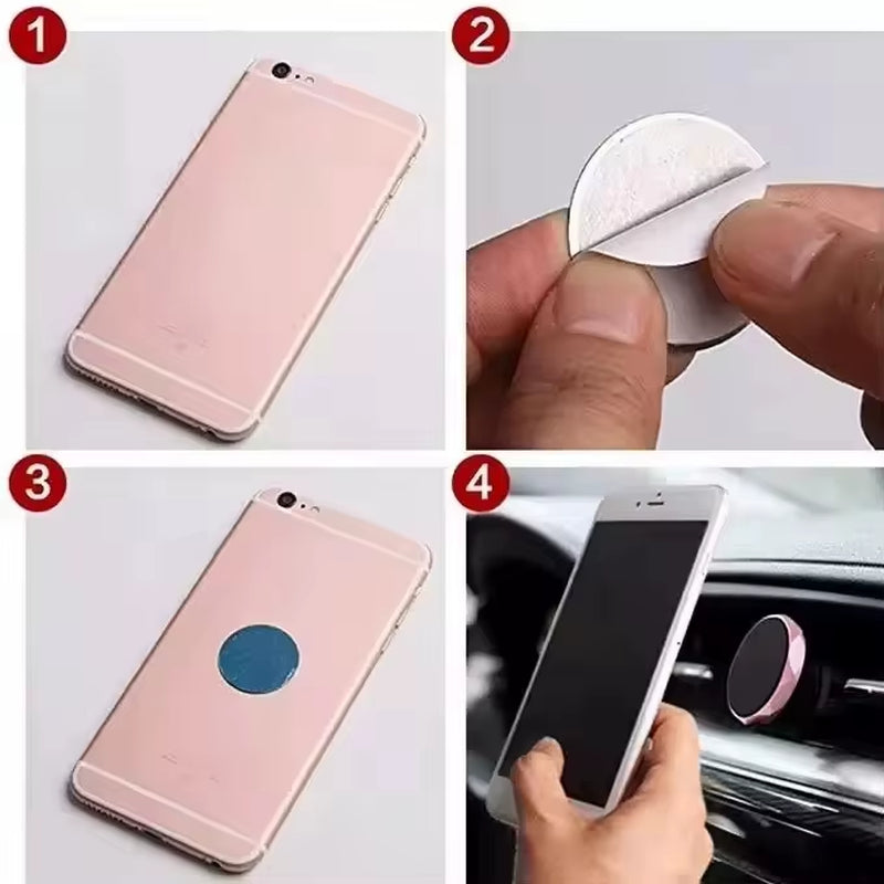 1/20Pcs Magnetic Metal Plate for Magnetic Car Phone Holder  Iron Sheet Sticker Stand Mobile Phone Magnet Holder Mount