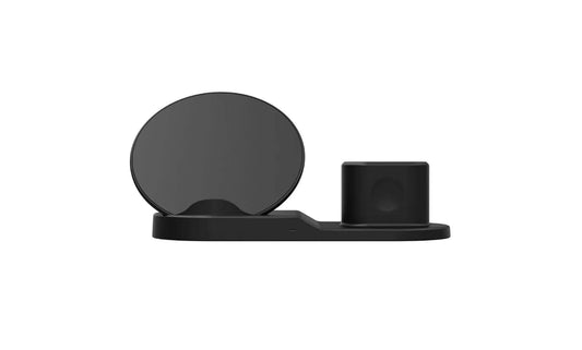 Wireless Charger Mobile Phone 3 in 1 Stand Watch Headphones