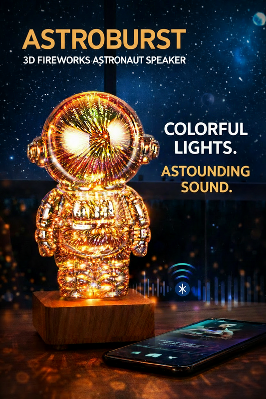 AstroBurst 3D Fireworks Astronaut Speaker