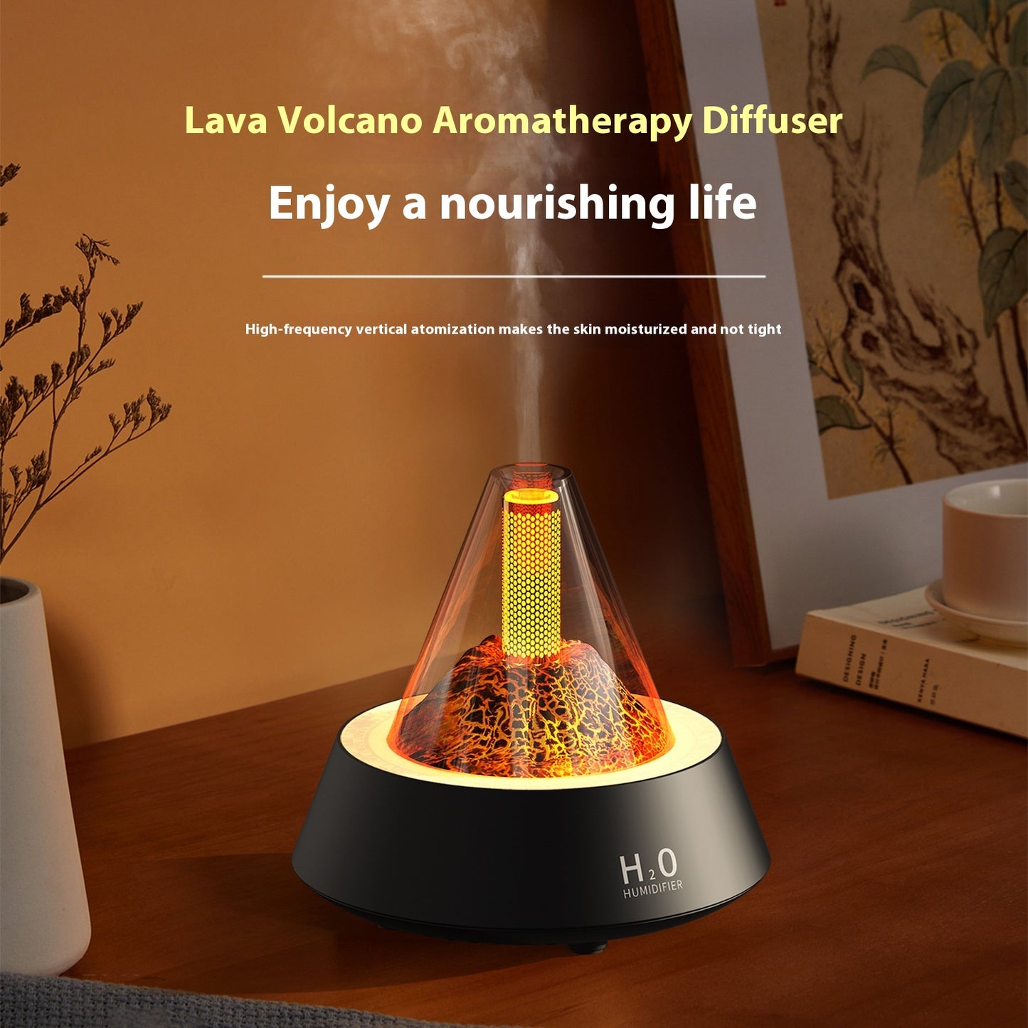 Volcano Plug-In Type Aromatherapy Humidifier