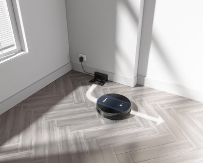 Geek Smart Robot Vacuum Cleaner G6 Plus, Ultra-Thin, 1800Pa Strong Suction, Automatic Self-Charging, Wi-Fi Connectivity, App Control, Custom Cleaning, Great for Hard Floors to Carpets.Ban on Amazon