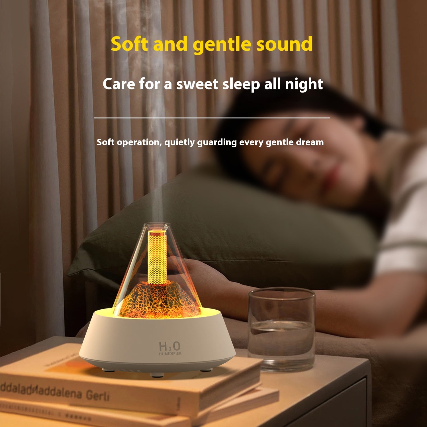 Volcano Plug-In Type Aromatherapy Humidifier