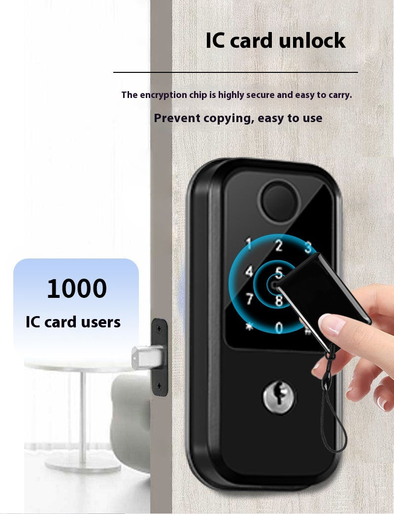 Smart Door Lock Card Electronic Password Entry Door