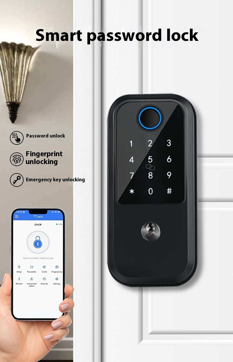 Smart Door Lock Card Electronic Password Entry Door