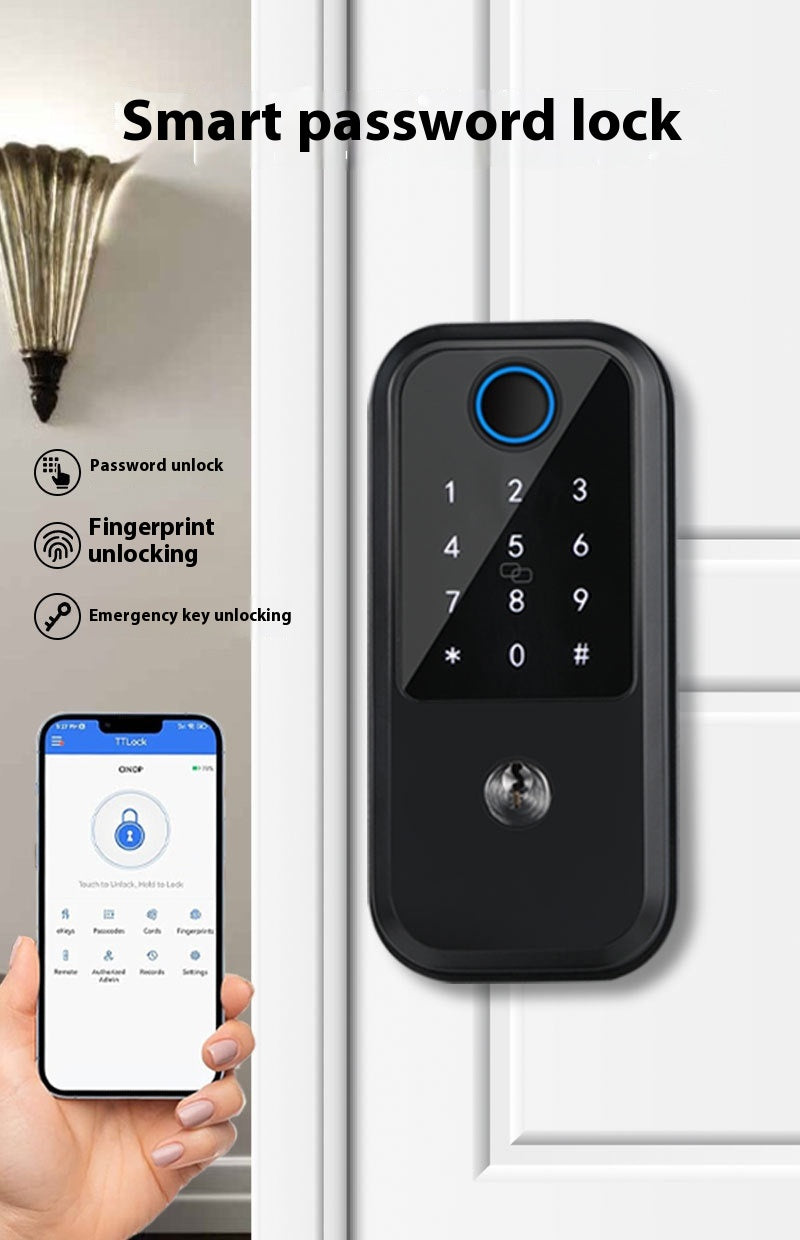 Smart Door Lock Card Electronic Password Entry Door